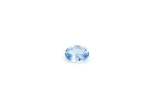 4x6mm Oval Sapphire Blue Color EC Clarity Faceted Cut
