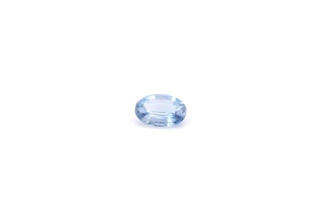 4x6mm Oval Sapphire Blue Color EC Clarity Faceted Cut