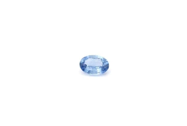 4x6mm Oval Sapphire Blue Color EC Clarity Faceted Cut