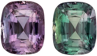 GIA Alexandrite Gemstone - Cushion Cut - 2.62 carats - 8.38 x 6.8 x 5.13mm