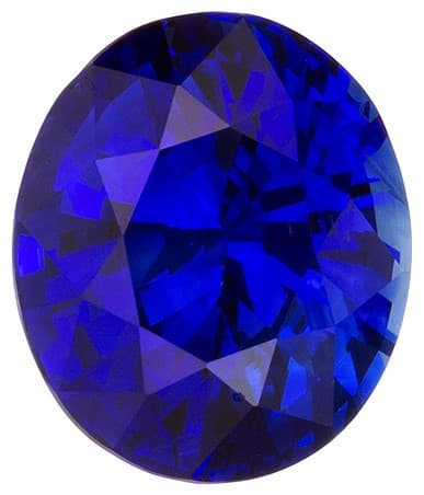 GIA Certified Natural Blue Sapphire - Oval Cut - 4.09 carats - 9.83 x 8.36 x 6.23mm - Affordable Price