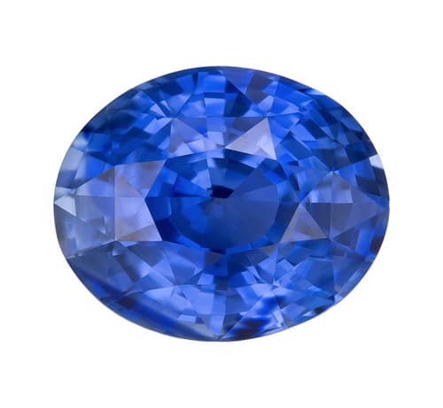 Blue Sapphire - Oval Cut - 2.08 Carats - 8.2x6.7mm Size