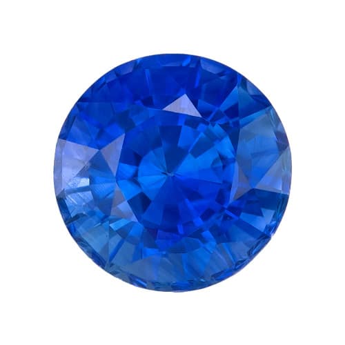 Blue Sapphire - Round Cut - 1.43 Carats - 6.3mm
