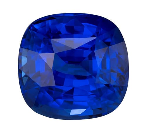 Blue Sapphire - Cushion Cut - 7.01 Carat Weight - 10.51x10.14x7.34mm at AfricaGems