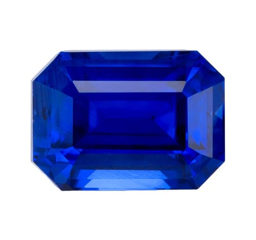 Blue Sapphire - 2.06 Carat Weight - Emerald Cut - 7.6x5.5mm at AfricaGems