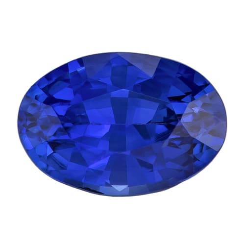 Genuine Blue Sapphire - Oval Cut - Brilliant - 0.94 Carats - 6.9x4.8mm