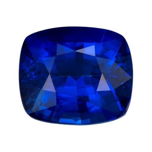 Blue Sapphire Cushion - 4.56 carats - 9.69 x 8.45 x 5.99mm