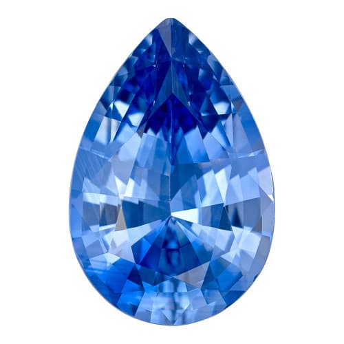 4.78 Carat Blue Sapphire Gem, Rich Blue Color, Pear Shape, 13.41 x 8.99 x 5.57 mm - GIA