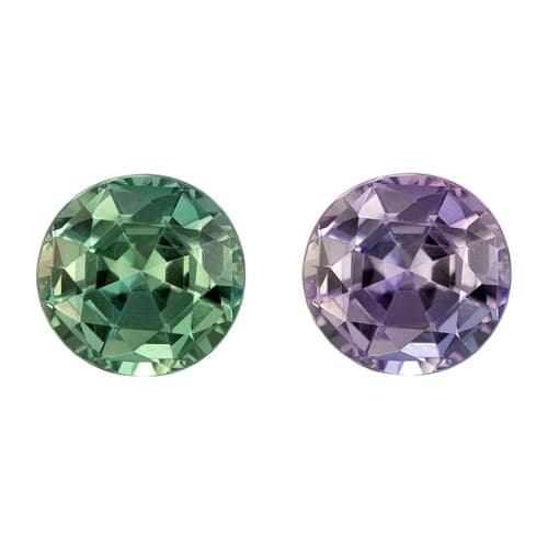 0.38 Carat Color Change Alexandrite Gemstone, Round Shape, 4.2 mm size, Nice Gem