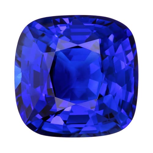 6.92 Carat GIA Cert Royal Blue Sapphire Top Gem in Cushion Shape, 10.65 x 10.57 x 6.72 mm