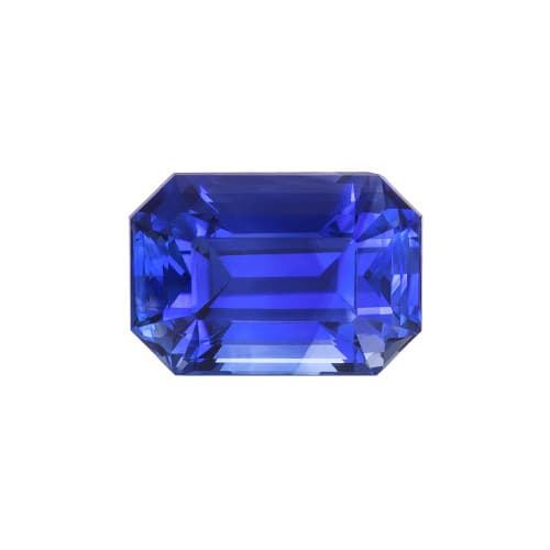 1.18 Carat Blue Sapphire, Octagon Cut, 6.6 x 4.6 mm $1,675
