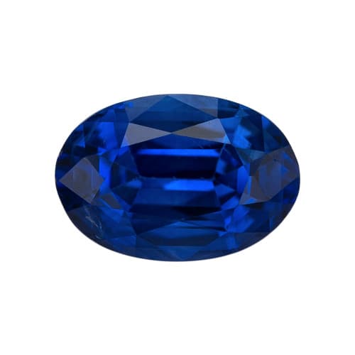 1.14 Carat Blue Sapphire, Oval Shape, 7.4 x 5.1 mm $1,912