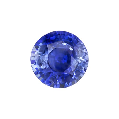 1.21 Carat Blue Sapphire Round 5.9 mm Loose Gem - $1301.00