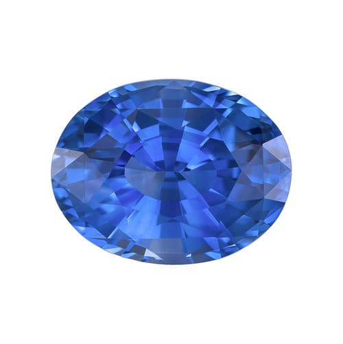 2.66 Carat Loose Rich Medium Blue Sapphire, Oval Cut, 9 x 7 mm Luxury Jewelry Gemstone Hand Selected by AfricaGems $5491