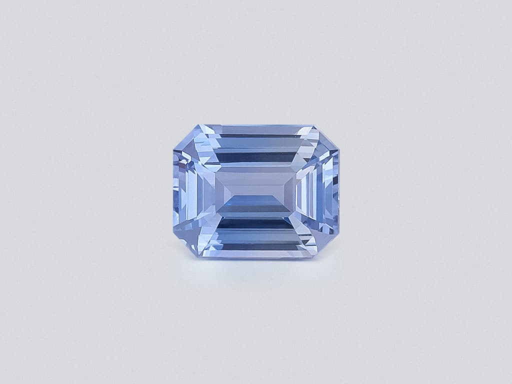 Unheated blue sapphire octagon cut 4.07 carats, Sri Lanka ID 11909