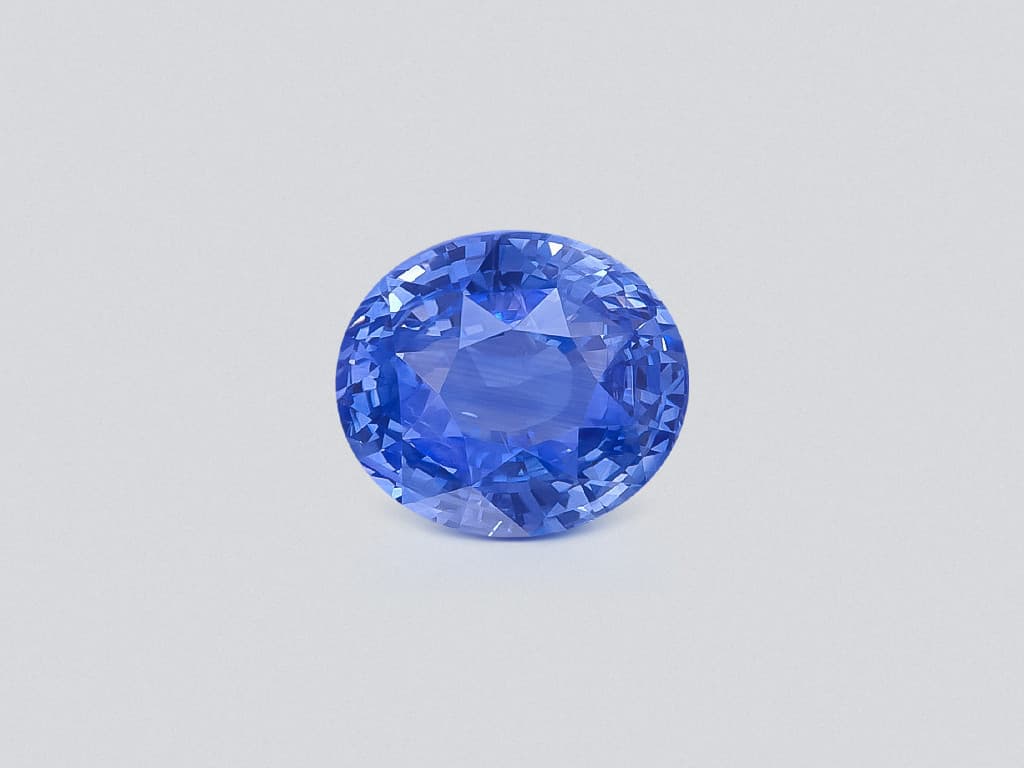 Blue sapphire oval cut 5.00 carats, Sri Lanka ID 11842