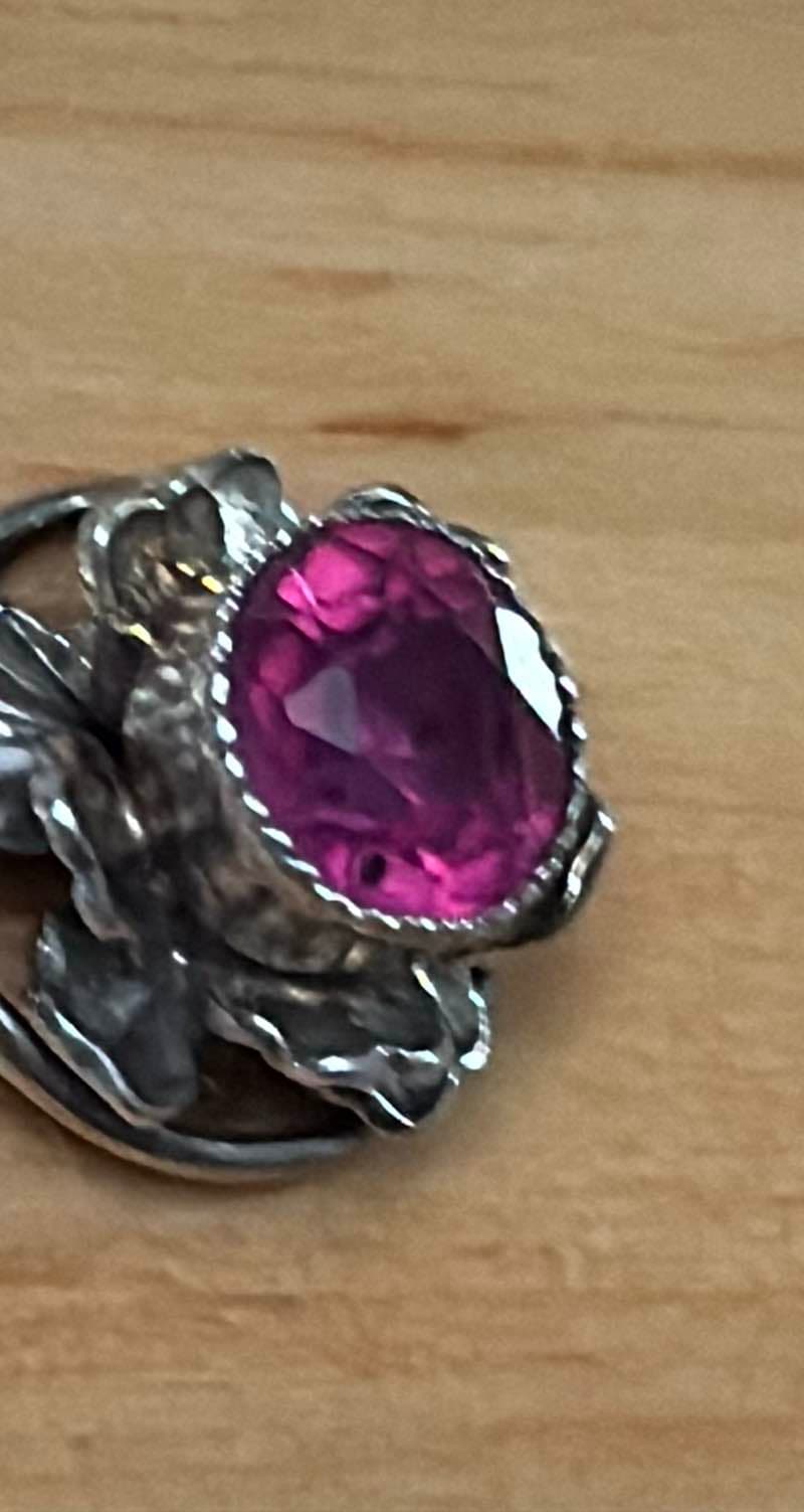 Pink Tourmaline Pendant