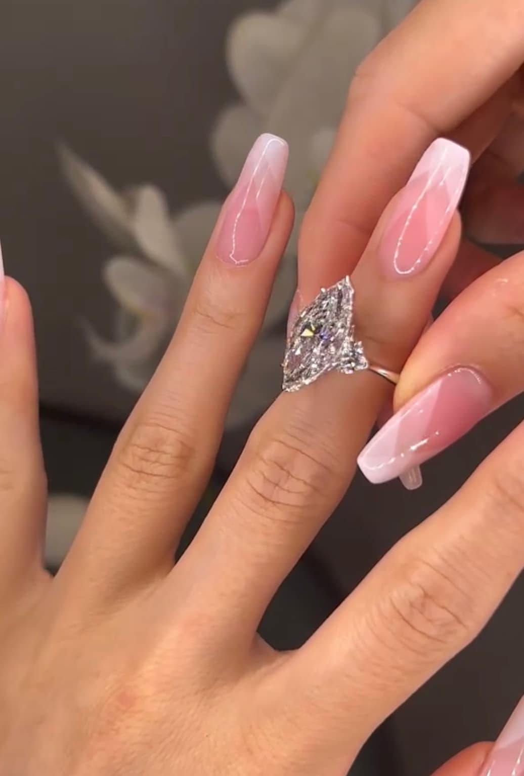 Marquise Cut Diamond Ring