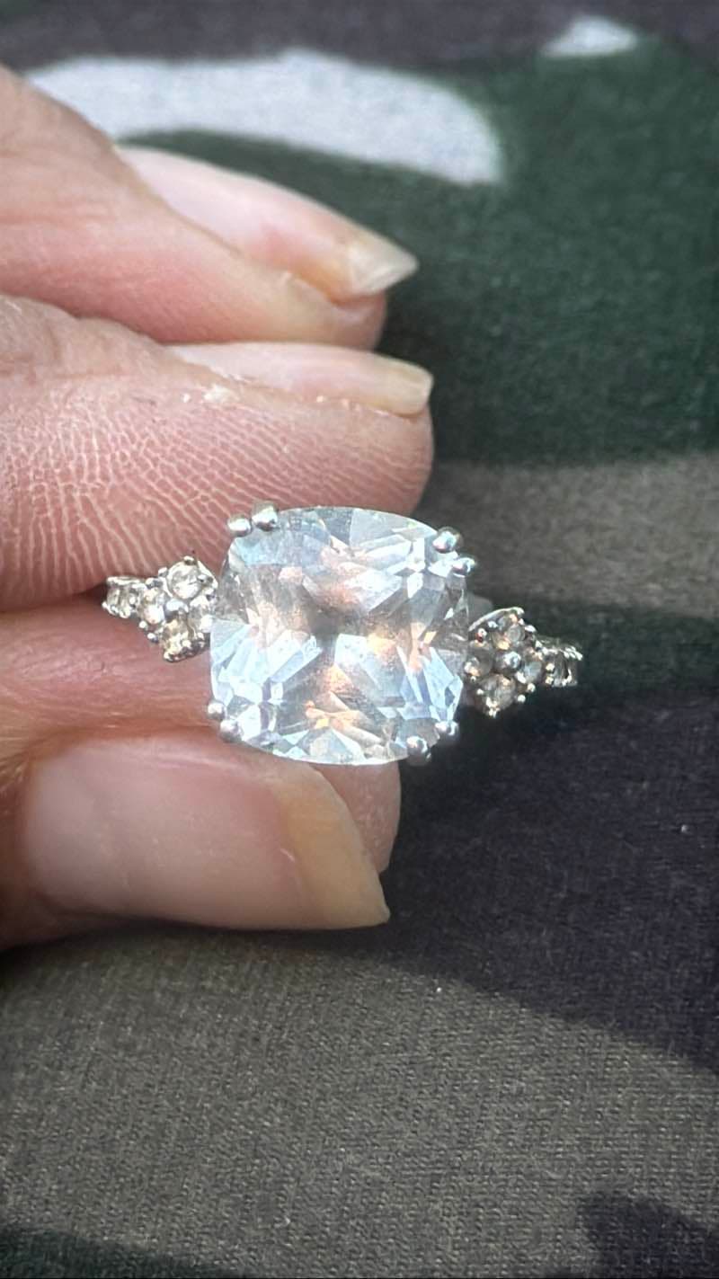 Aquamarine Cocktail Ring