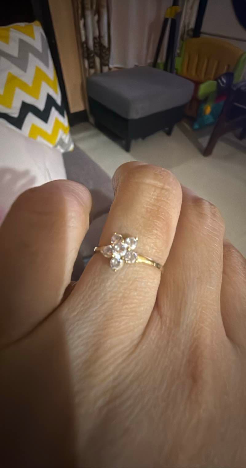 Diamond Cluster Ring