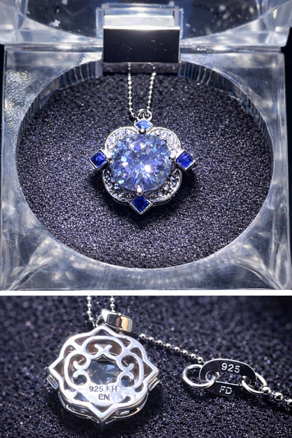 Sapphire Pendant