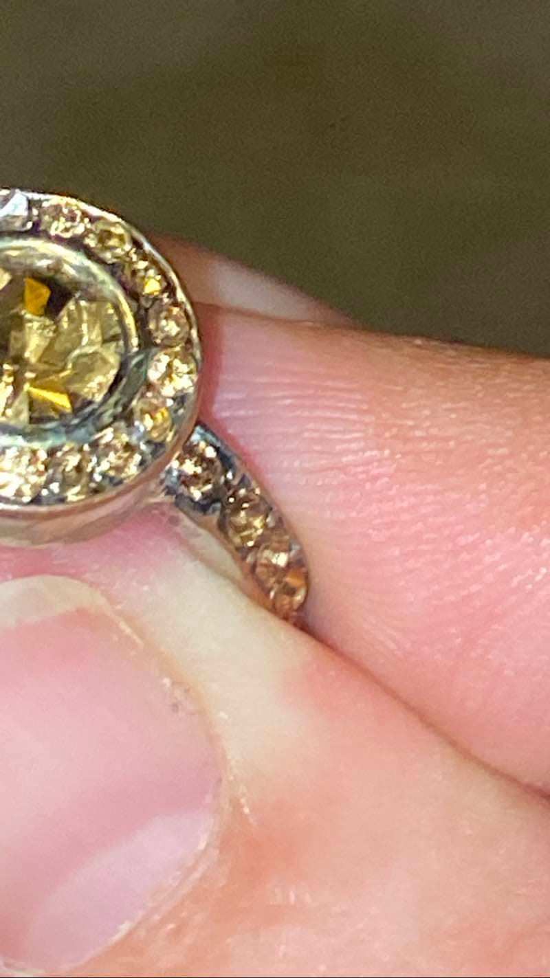 Yellow Diamond Ring
