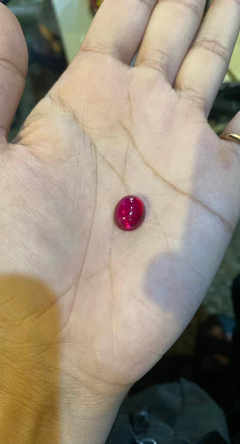 Natural Rose Ruby