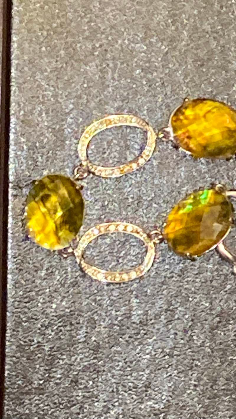 Citrine Dangle Earring