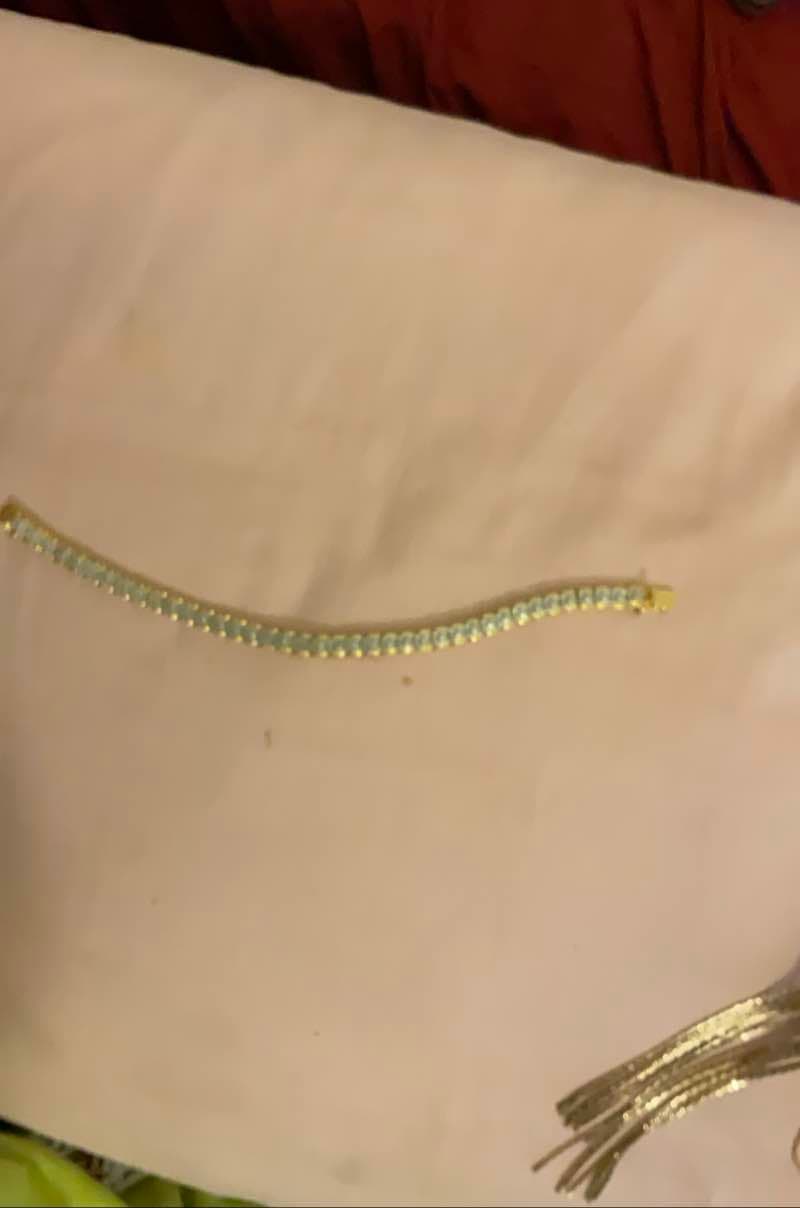 Aquamarine Tennis Bracelet