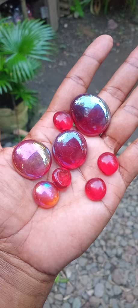 Natural Ruby Cabochons