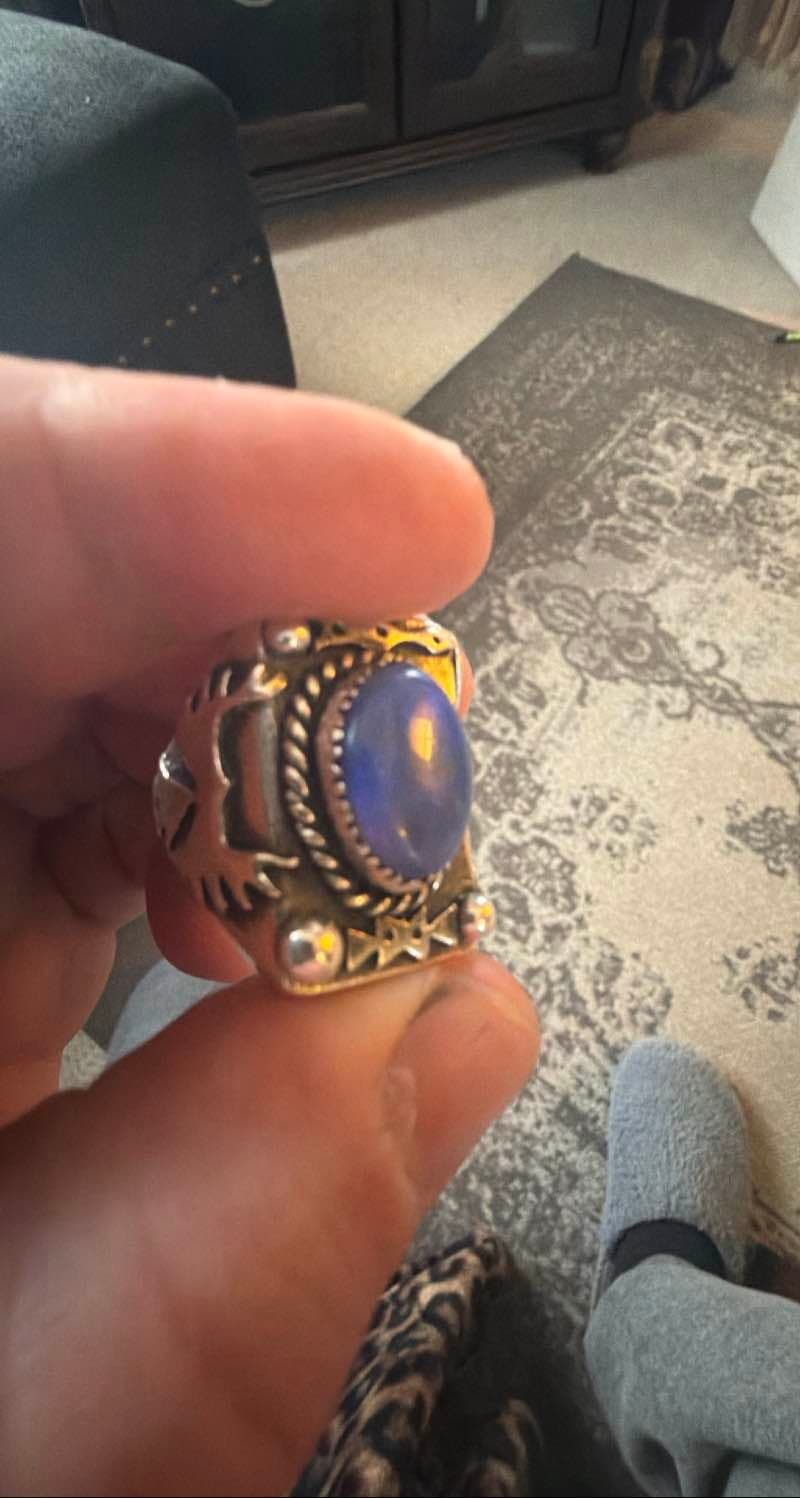 Blue Stone Ring