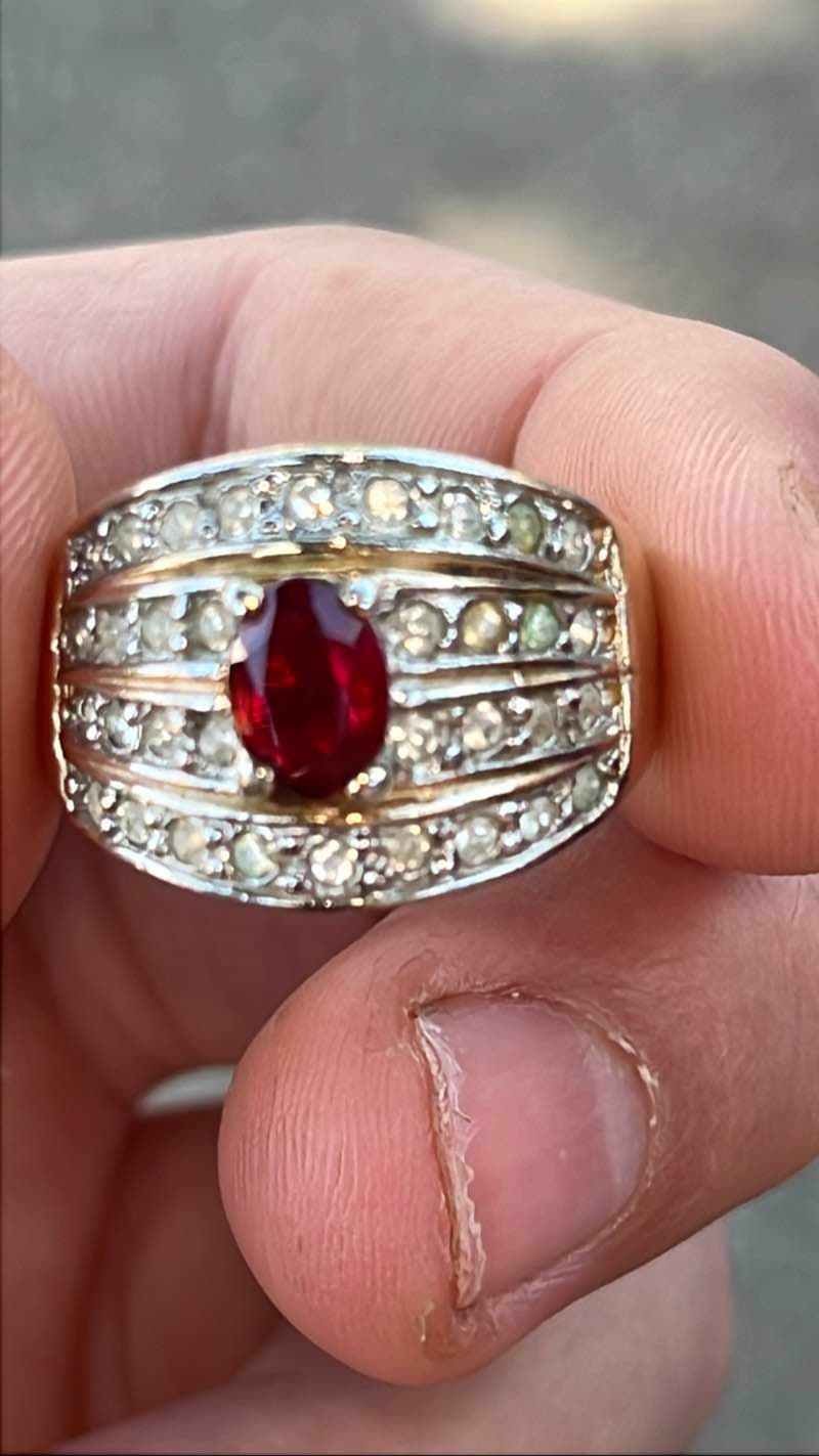 Ruby Cocktail Ring