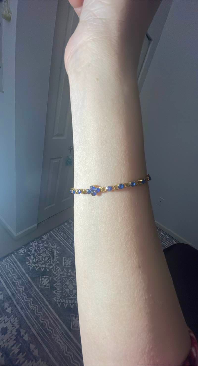 Blue Sapphire Bracelet