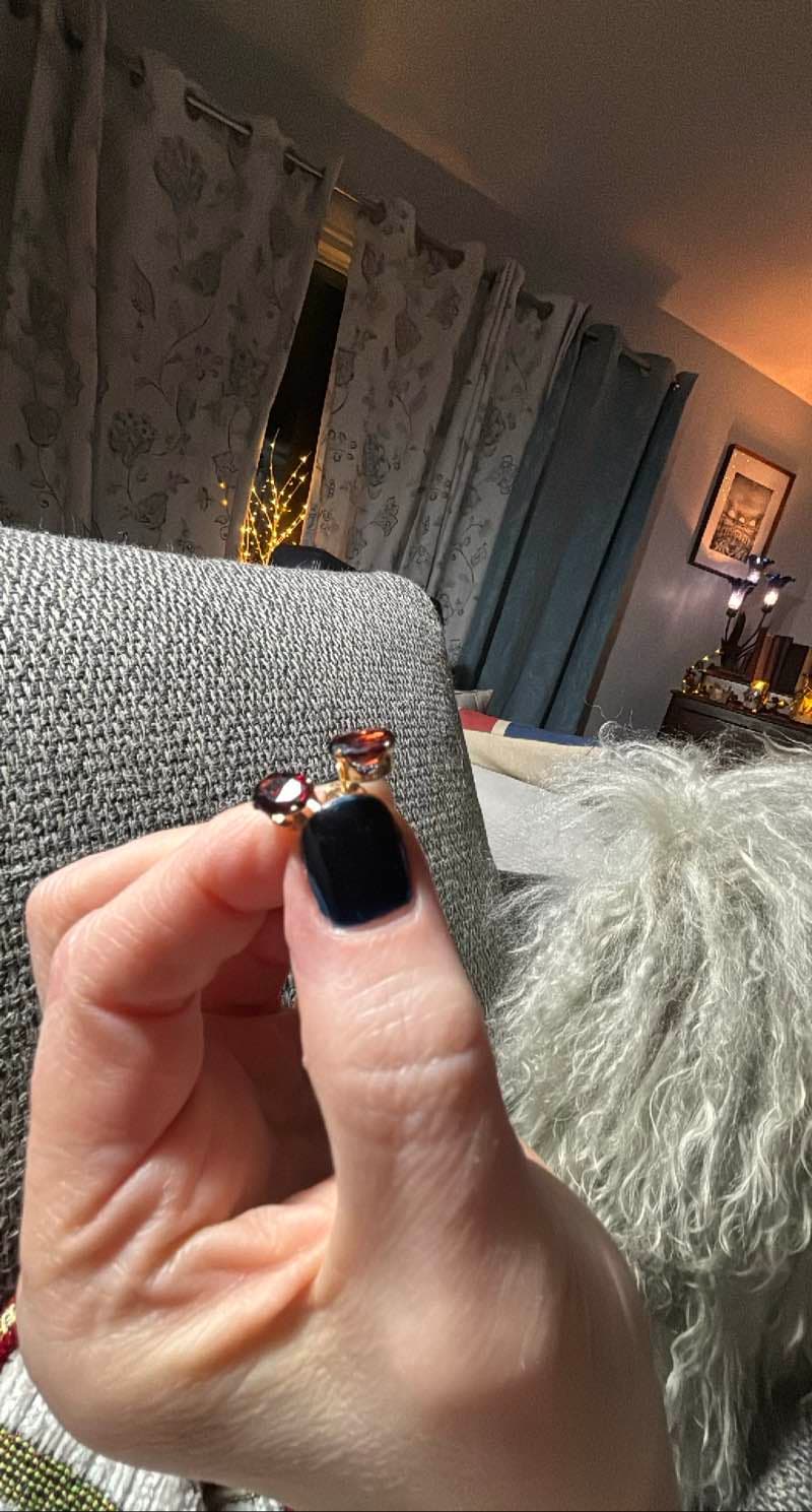 Garnet Earrings