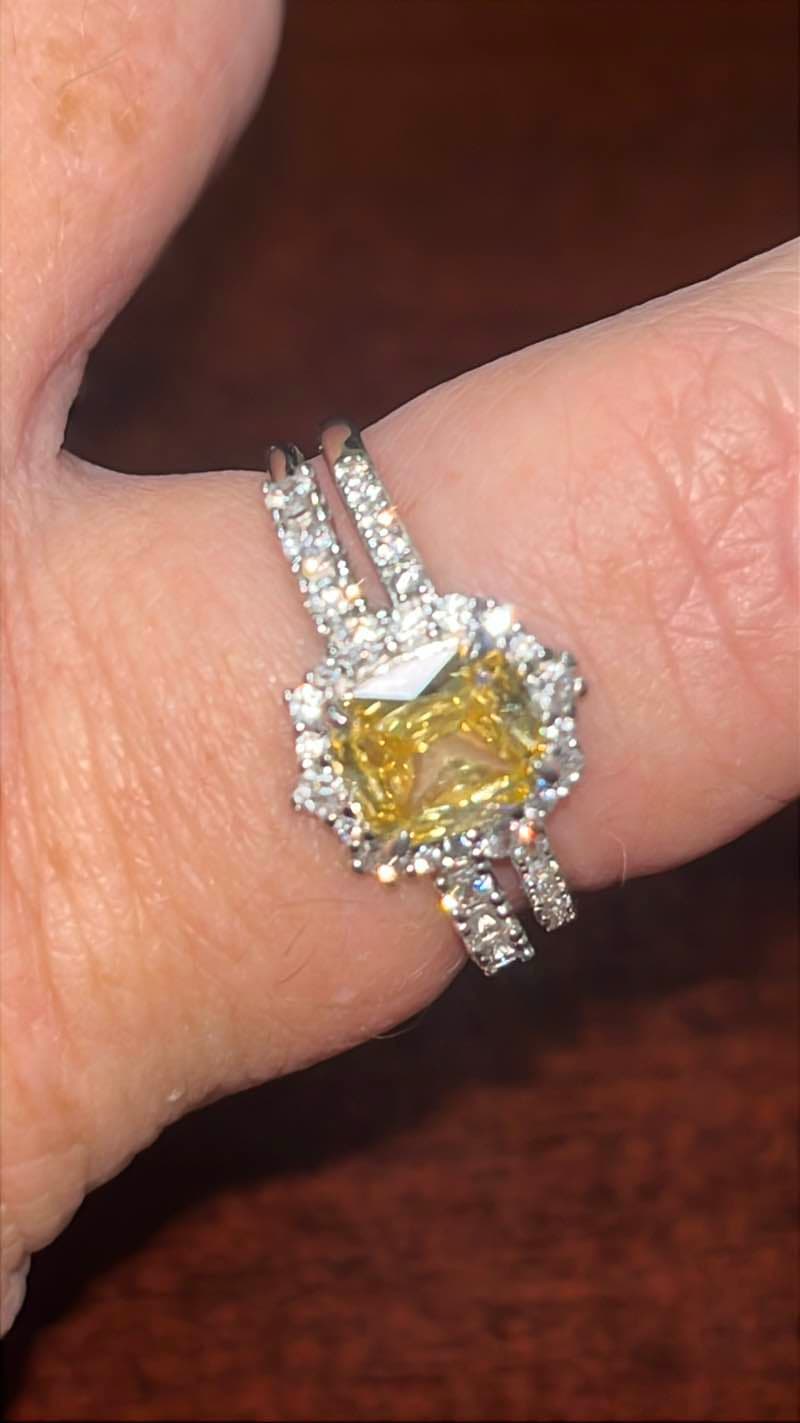 Yellow Sapphire Ring
