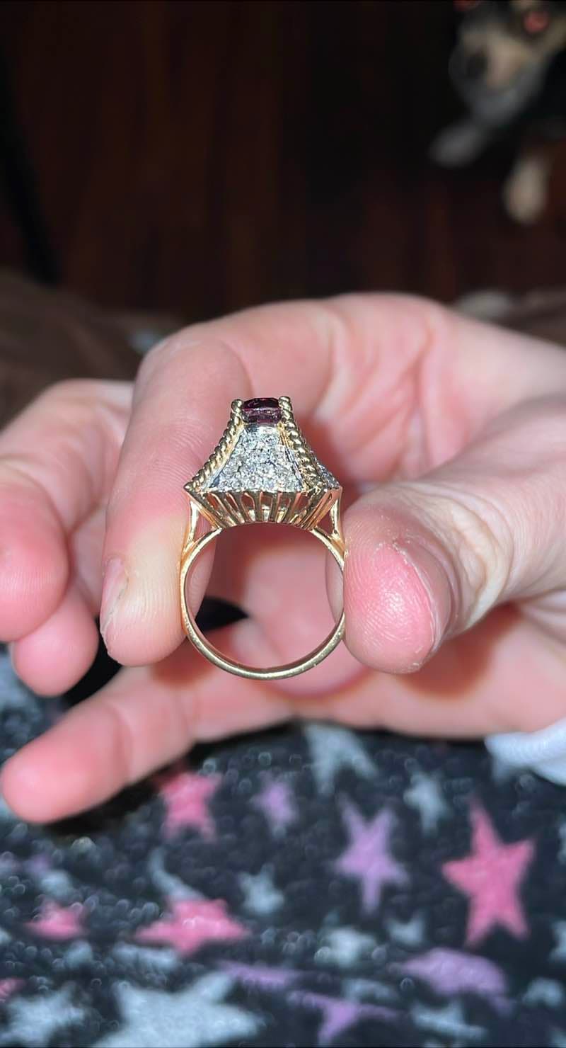 Ruby and Diamond Ring