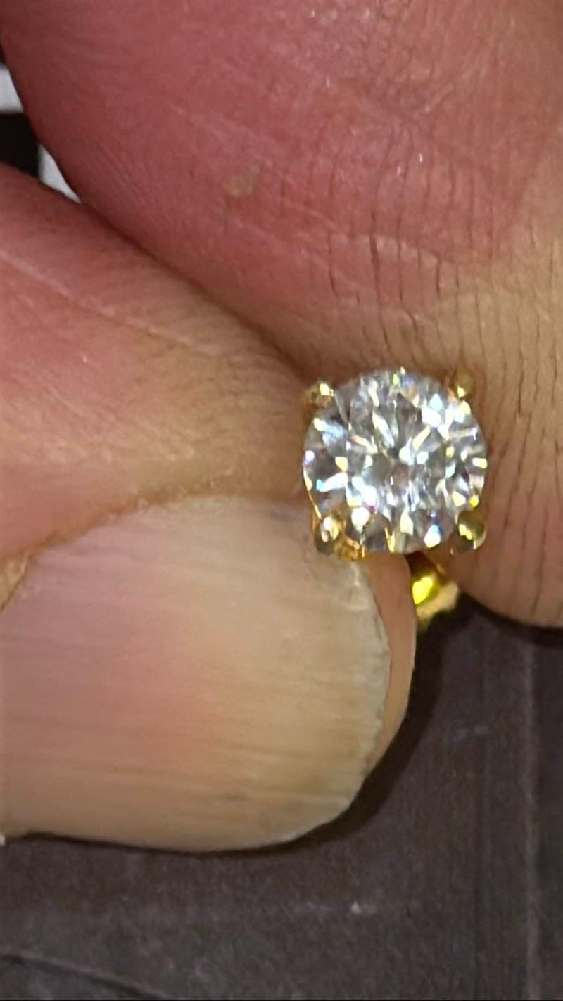 Diamond Stud Earring