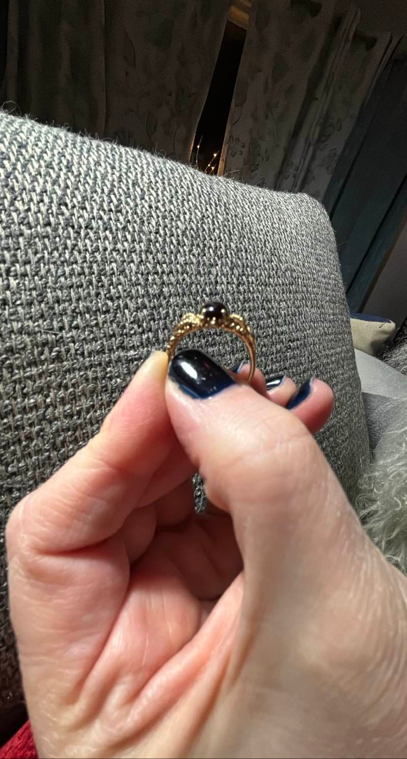 Vintage Garnet Ring