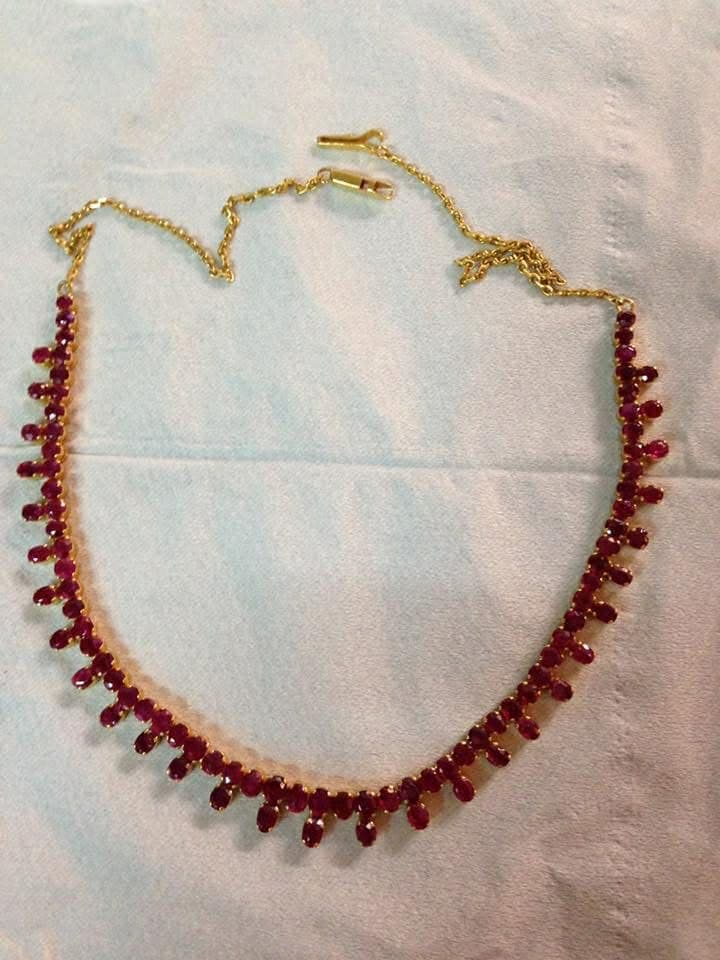 Ruby Necklace