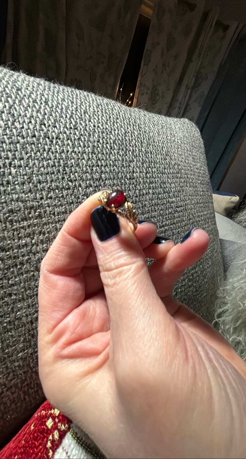 Vintage Garnet Ring