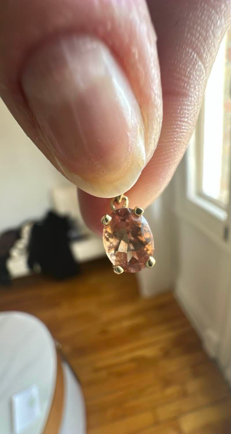 Morganite Pendant