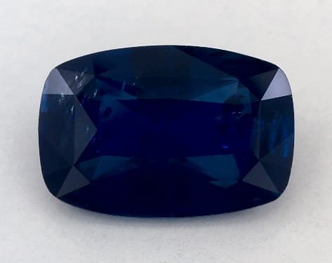 2.27 Carat Cushion Natural Blue Sapphire