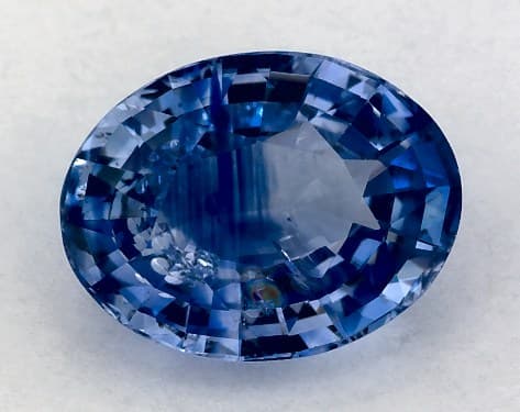 2.19 Carat Oval Natural Blue Sapphire