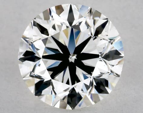 GIA 1.00 Carat H-SI1 Very Good Cut Round Diamond