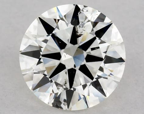 IGI 1.29 Carat H-SI1 Excellent Cut Round Diamond