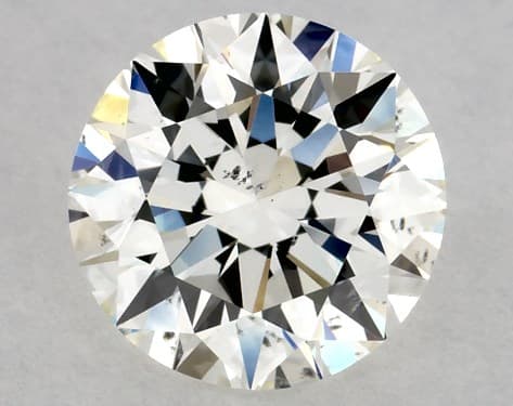 IGI 1.04 Carat H-SI1 Excellent Cut Round Diamond
