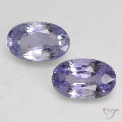 0.67ct Medium-Light Violet Sapphire, Oval Cut, 5.1x3.2 mm