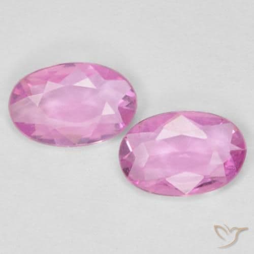 0.66ct Natural Hot Pink Sapphire, Oval Cut, 5.9x3.9 mm