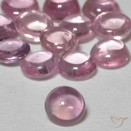 0.28ct Natural Light Pink Sapphire, Round Cut, 3.73 mm