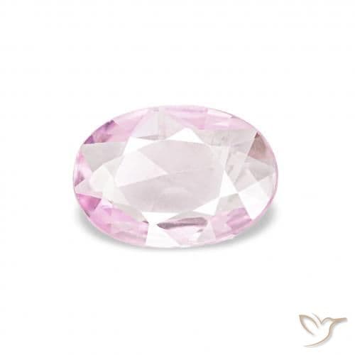 0.30ct Light Purple-Pink Sapphire, Oval Cut, 5.6x4 mm